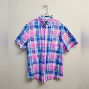 Chaps; Medium; Short Sleeve, Button down shirt.